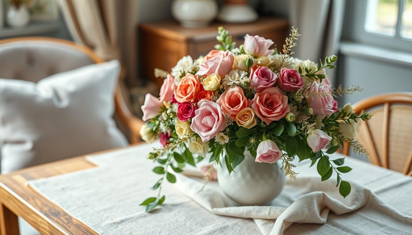 Seasonal flower arrangements